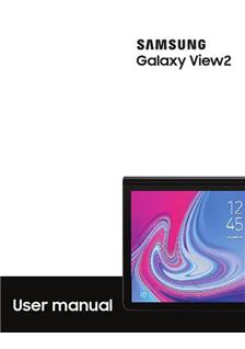 Samsung Galaxy View 2 manual. Smartphone Instructions.